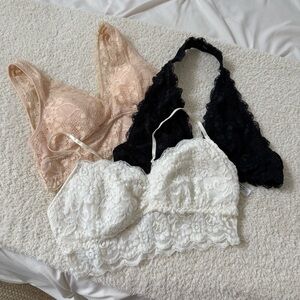 Intimate Bras. Lot of 3. Size medium. Wear under sweaters and jackets